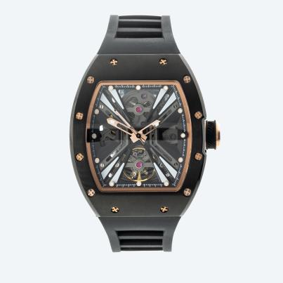 Sentempa Herren-Automatikuhr "Tonneau X"