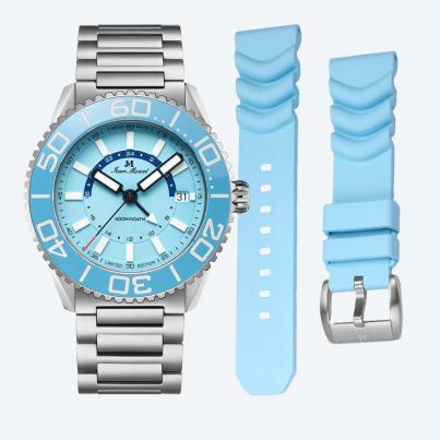 Jean Marcel Herrenuhr "Maris Ti500 GMT" Titan