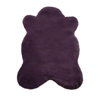 Fellteppich aubergine 60x90cm