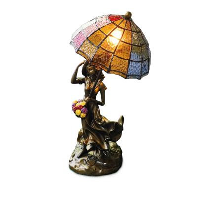 Tiffanystillampe Sonnenschirm