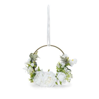 Peonien-Dekokranz 25cm