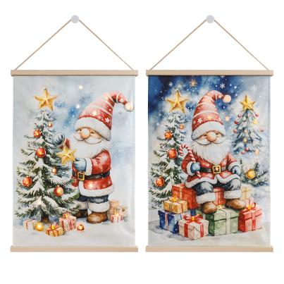 LED-Wandbild 2er Set Wichtel