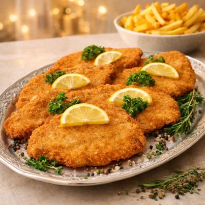 Sonntagsschnitzel v. der Lende