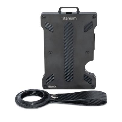 Kartenhalter aus Titan RFID