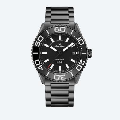 Jean Marcel Titanuhr "Maris Ti500" schwarz