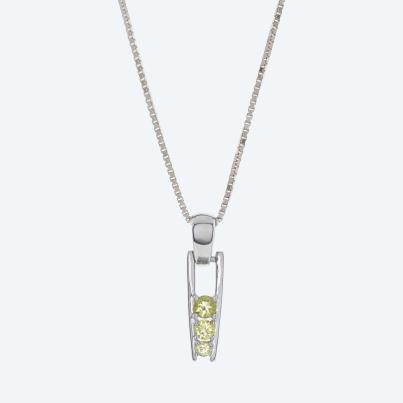 Anhänger mit Kette 925 rhodiniert Pallavin