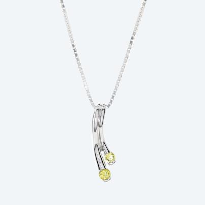 Anhänger mit Kette 925 rhodiniert Pallavin