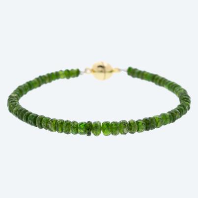 Armband Chromdiopsid Magnetverschluß