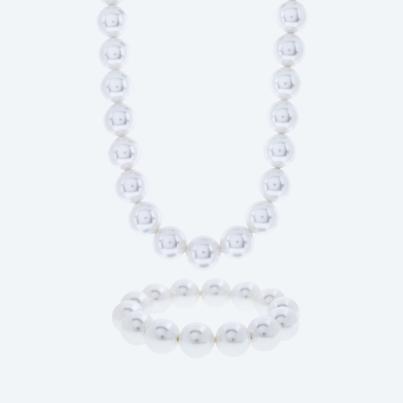 Christian Materne SET Collier+Armband MKPerlen