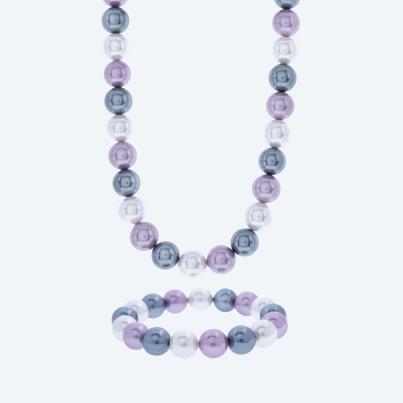 Christian Materne SET Collier+Armband MKPerle