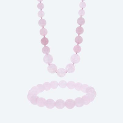 Christian Materne SET Collier+Armband Jade beh.