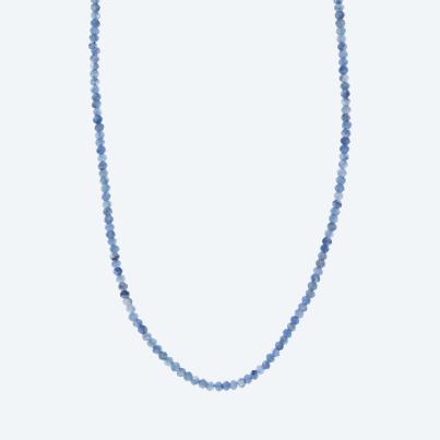 Collier Kyanit Karabiner 925