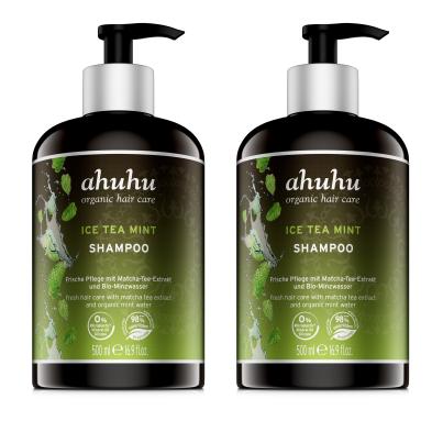ahuhu Ice Tea Mint Shampoo DUO 2 x 500ml