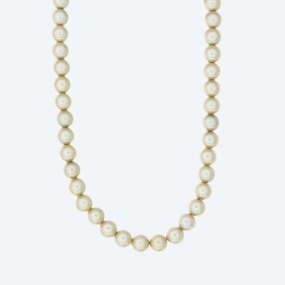 Collier Lucky Pearls champagnerfarbig