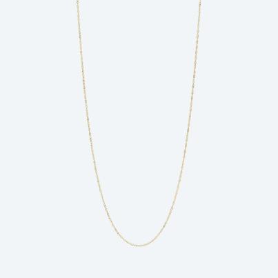 Singapurkette 375 Gelbgold ca. 55cm