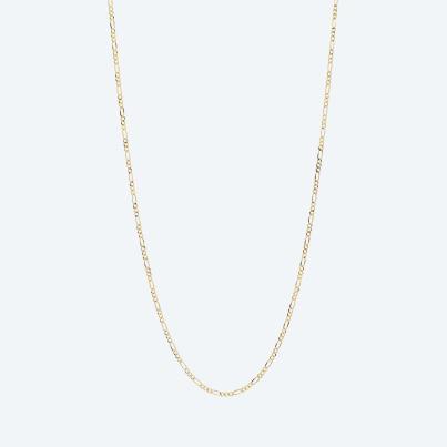 Figarokette 585 Gelbgold ca. 55cm