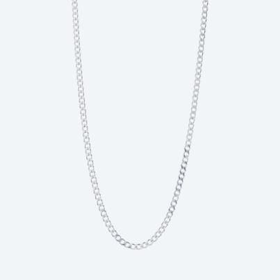 Panzerkette 925 Sterling Silber ca. 55cm