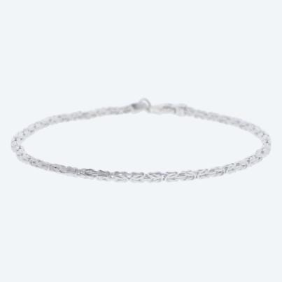 Königsarmband 925 Sterling Silber ca. 21cm