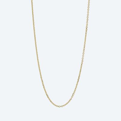 Ankerkette 925 Sterling Silber vergoldet ca. 50cm