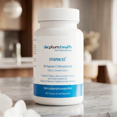 docplum.health Vitamin D3 Sommer Edition 3MV 90 Ka