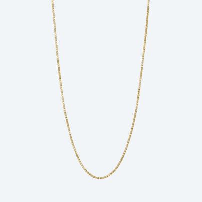 Venezianerkette 925 St. Silber vergoldet ca. 50cm