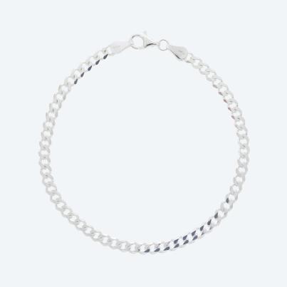 Panzerarmband 925 Sterling Silber ca. 21cm