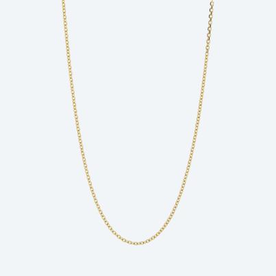 Ankerkette 925 Sterling Silber vergoldet ca. 55cm