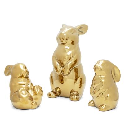 Dekohasen gold  3er Set