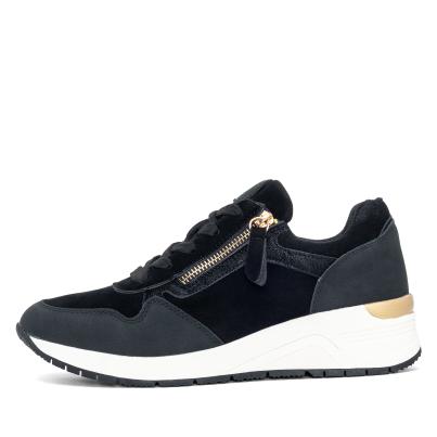 TOPWAY COMFORT Damensneaker schwarz