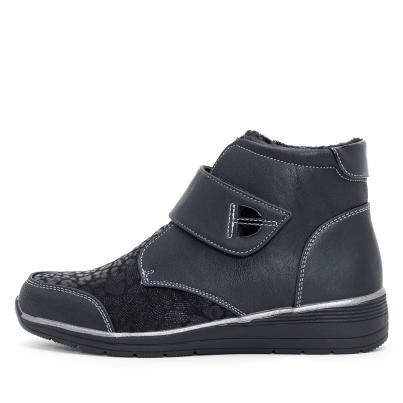 TOPWAY COMFORT Damenstiefelette schwarz