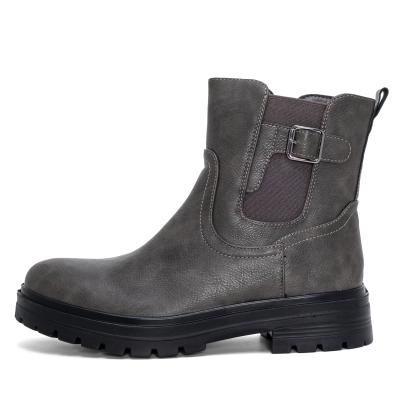 TOPWAY COMFORT Damenstiefelette grau