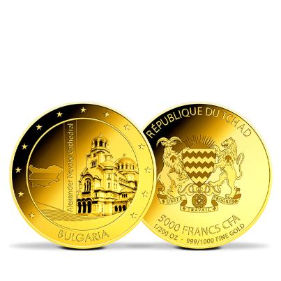 Goldmünze "Bulgarien" 1/200 oz.