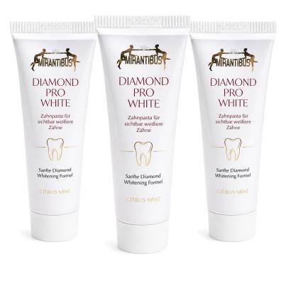 MIRANTIBUS Zahnpasta Diamond Pro White 3x50ml