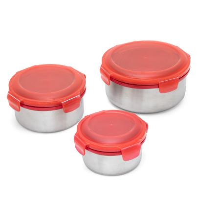 KING KlickboxSet Edelstahl Rot