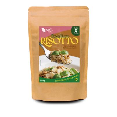Marcel´s Schnelle Küche-Basilikum-Walnuss-Risotto
