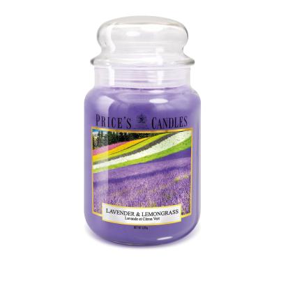 Price's Duftkerze Lavender Lemongrass 630gr
