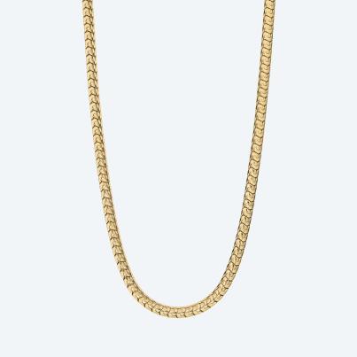 Collier Edelstahl bicolor