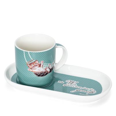 Gedeck Lazy Cat 2-teilig