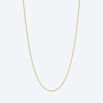 Zopfkette 585 Gelbgold ca. 50 cm