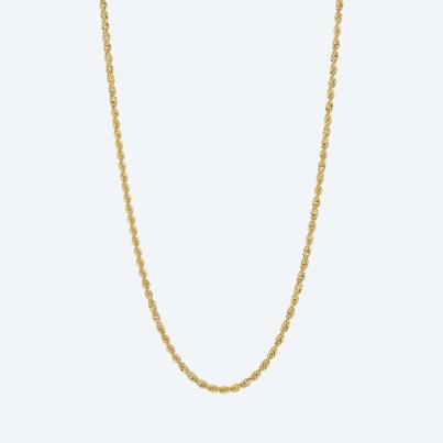 Kordelkette 585 Gelbgold ca. 50 cm