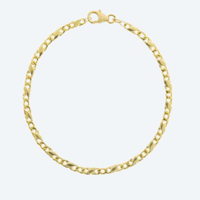 Armband 585 Gelbgold ca. 21 cm