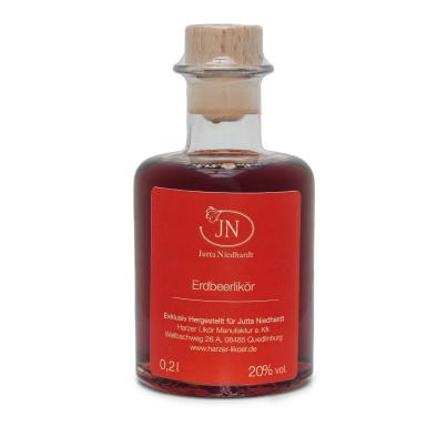 Jutta Niedhardt Erdbeerlikör 0,2L 20% vol.