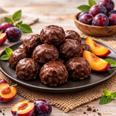 Schokoträume mit Pflaume