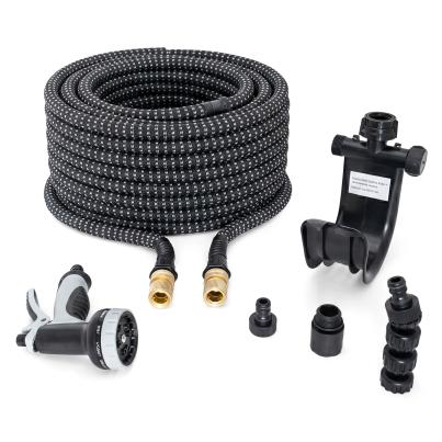 DOit Stretch-Gartenschlauch mit Halterung 22,5m
