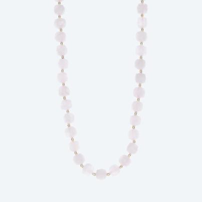 Christian Materne Collier Rosenquarz