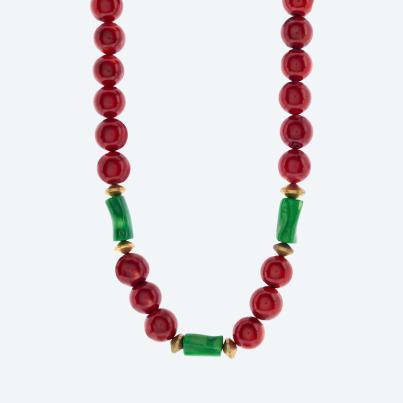 Christian Materne Collier Bambuskoralle