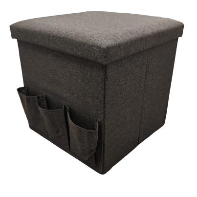 Sitzhocker faltbar mit Tasche, braun