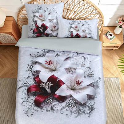 Bettwäsche in 3D-Optik 4tlg.