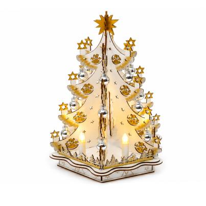 Deluxe 3D-Tannenbaum mit LED