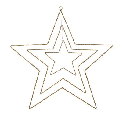 LED-Outdoor Stern gold